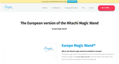 Desktop Screenshot of euro-wand.com